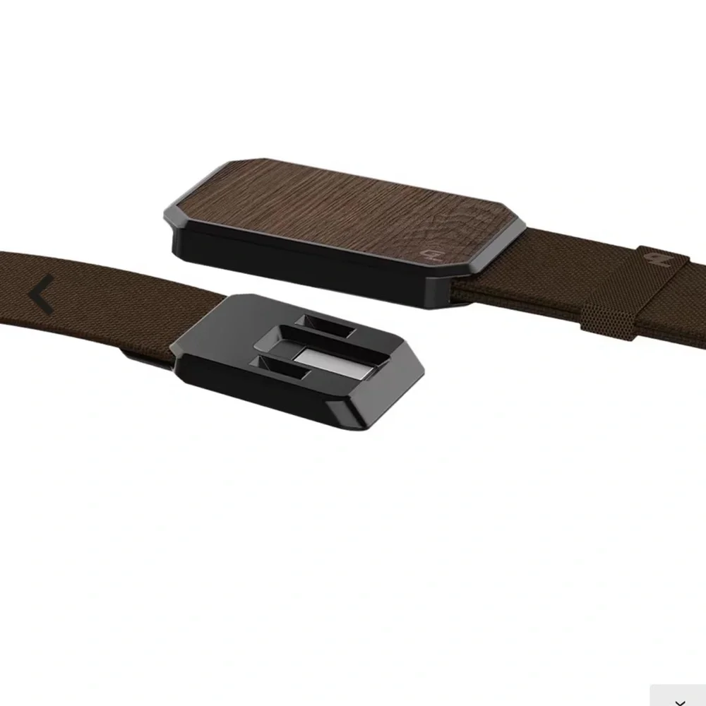 NWT Groove Belt small with Rich Wood Detail